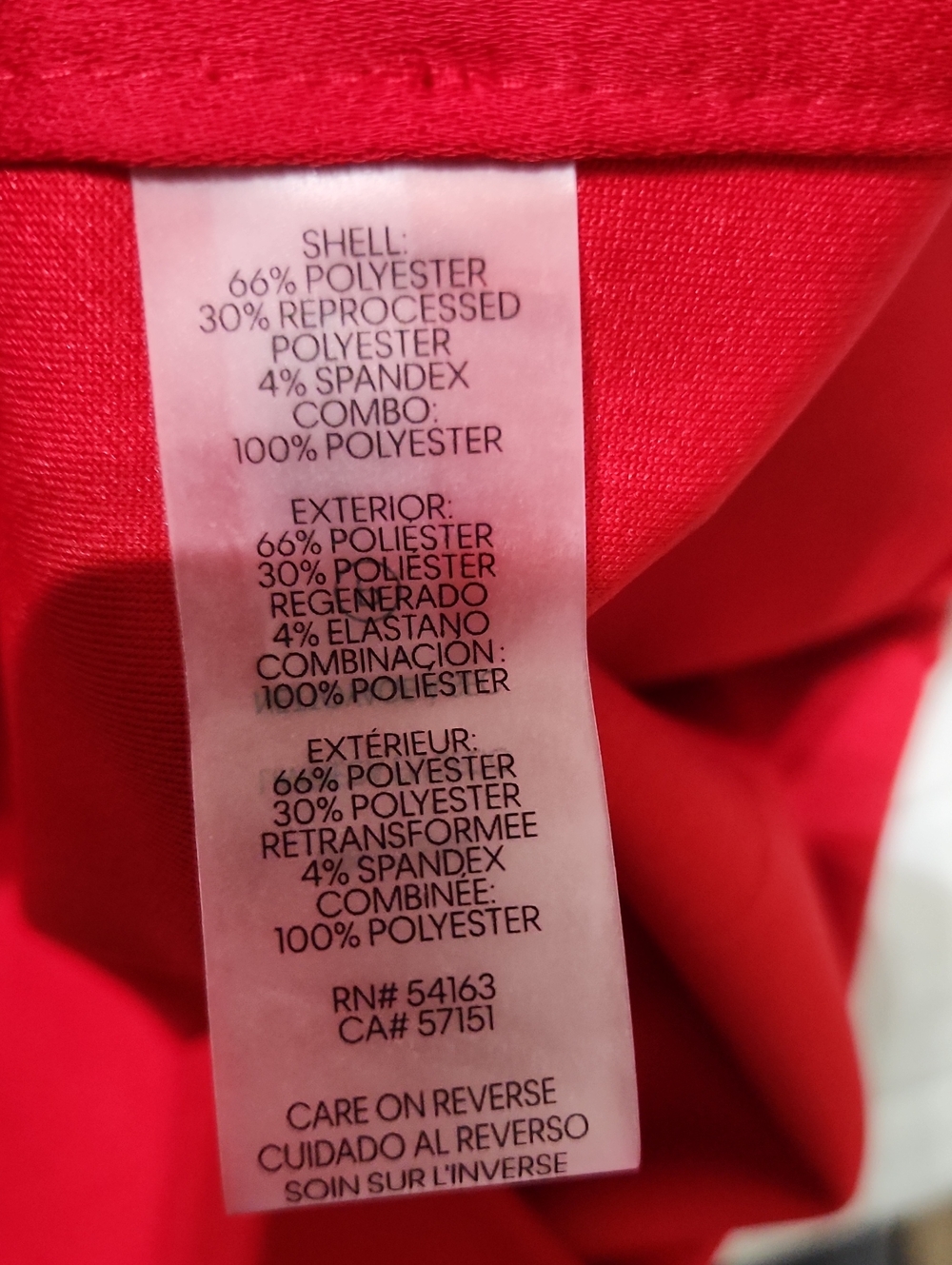 Karl Lagerfeld Paris Women's Mock Neck Bow Trimmed Red Shift Dress - Size 8 NWOT - Picture 6 of 8